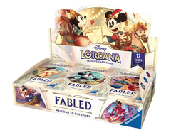 Lorcana TCG: Fabled Booster Dsiplay